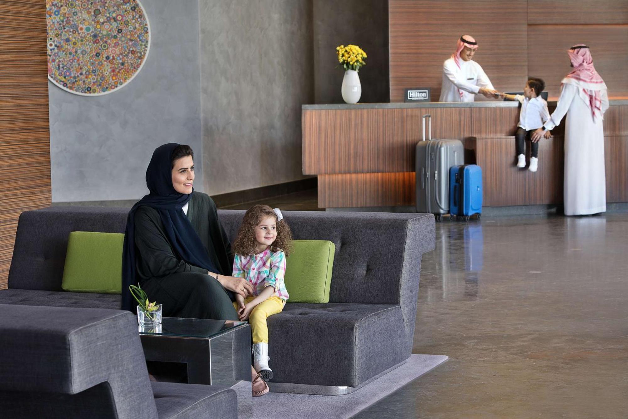 Hilton Riyadh Hotel & Residences Εξωτερικό φωτογραφία Lobby of the hotel