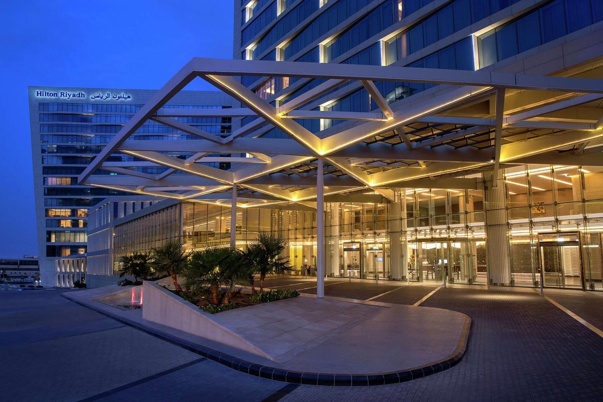 Hilton Riyadh Hotel & Residences Εξωτερικό φωτογραφία Entrance
